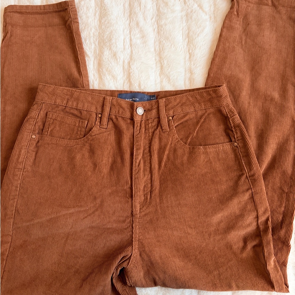Corduroy Women’s Corduroy Pants in Warm Brown